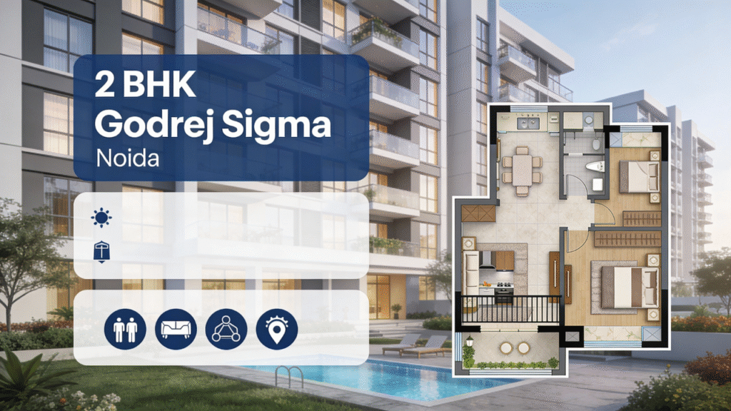 Godrej Sigma 2BHK Flat in Noida
